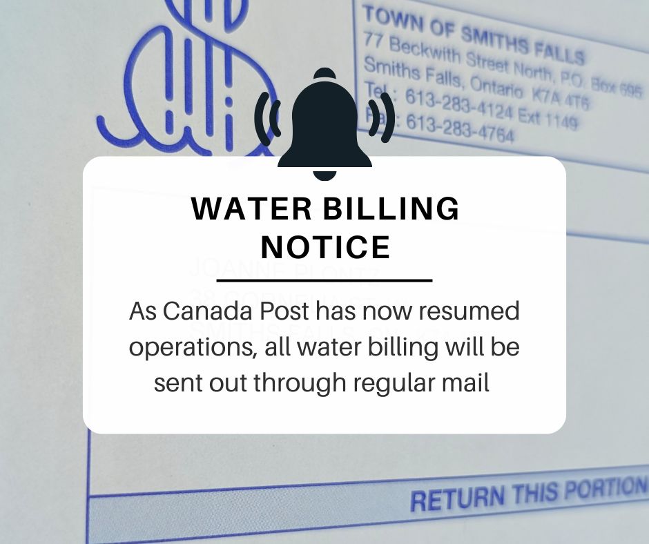 Water Billing Notice