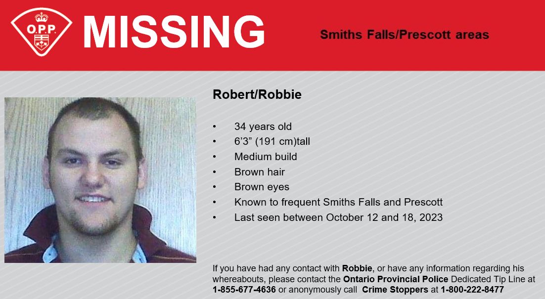 MISSING ROBBIE