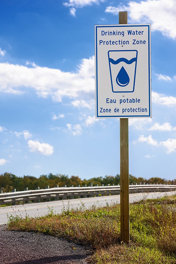 Source Water Protection Zone Sign